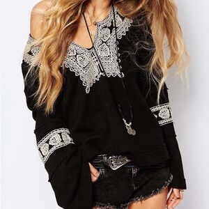 Free People Santa Maria Pullover